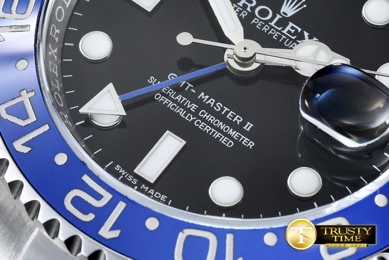 롤렉스 SS/SS 2013 GMT Black JF Asia 2836 -ROLGMT106