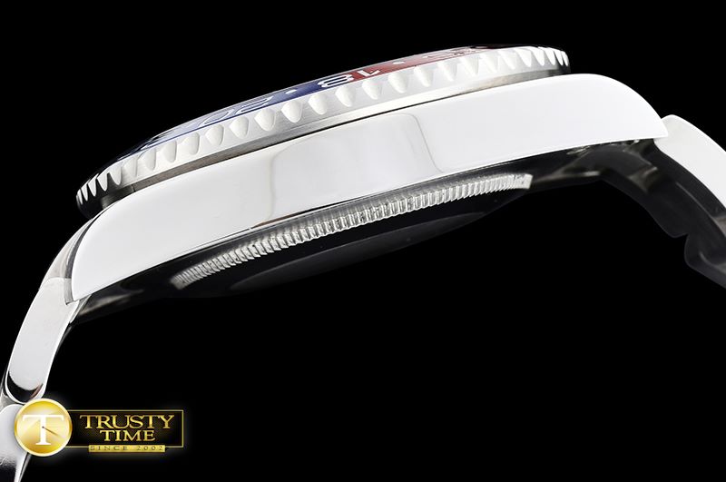 롤렉스 GMT II Red/Blue SS/SS Black BP A3186 Mod -ROLGMT115