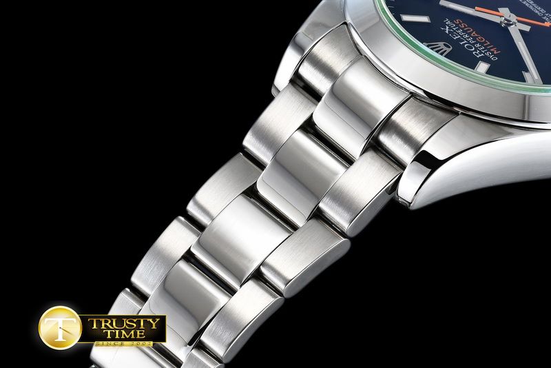 롤렉스 Milguass SS Black JF (Green Sapp) Asia 3131 -ROLMIL020