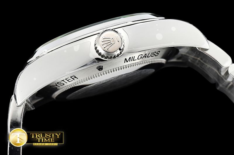 롤렉스 Milgauss Black 116400M SS/SS Black ARF Asia 2836 -ROLMIL026B