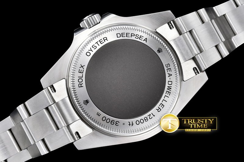 롤렉스 Deep Sea Dweller Black SS/SS Noob V6 Ult Asia 2836 -ROLSD055B