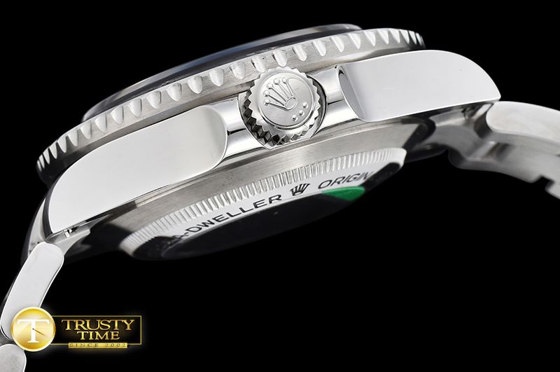롤렉스 SeaDweller 116600 Cer Bez SS/SS Black Noob A3135 Mod -ROLSD064