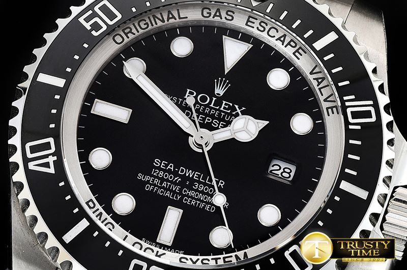 롤렉스 DeepSea Dweller 116660 SS/SS Black VRF Asia 2836 -ROLSD075A