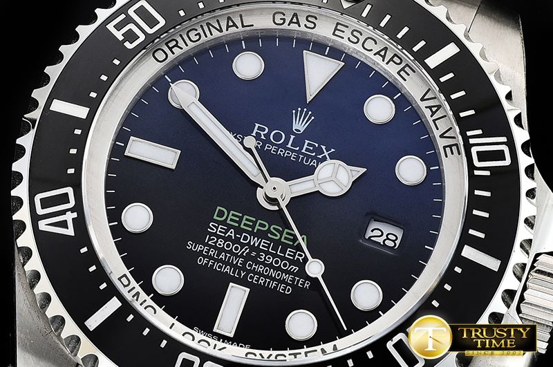 롤렉스 DeepSea Dweller 116660 SS/SS Blue VRF Asia 2836 -ROLSD075B