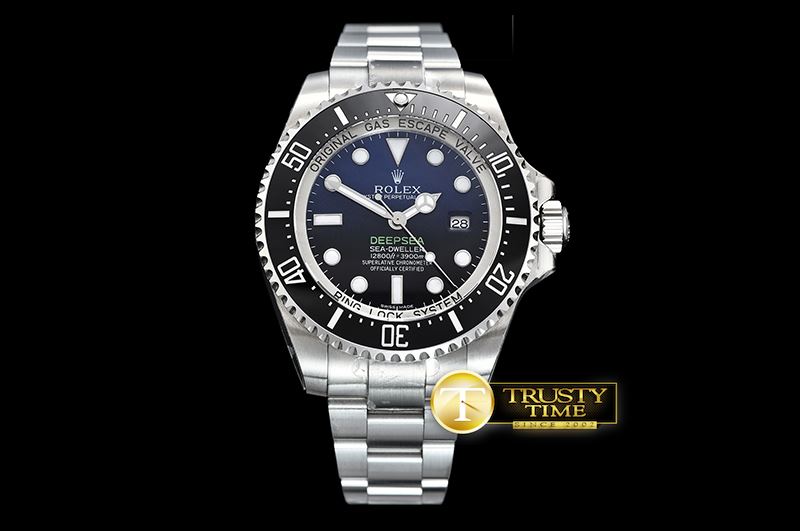롤렉스 DeepSea Dweller 116660 SS/SS Blue VRF Asia 2836 -ROLSD075B
