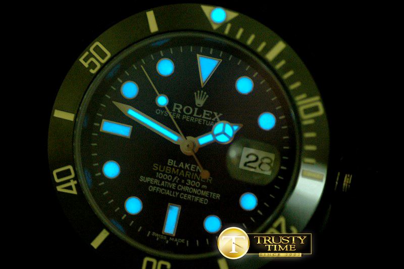 롤렉스 116610 Blaken PVD Sub A2836 -ROLSUB0138