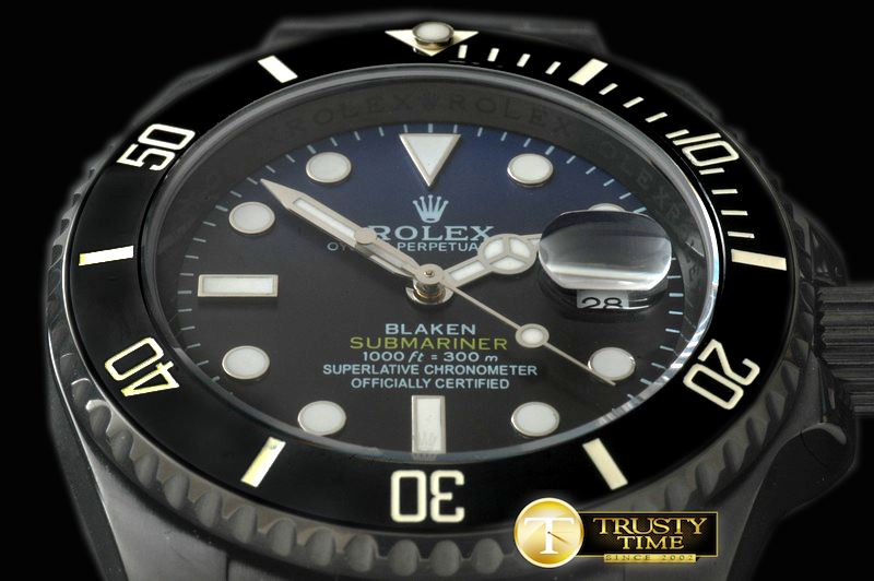 롤렉스 116610 Blaken PVD Sub A2836 -ROLSUB0138