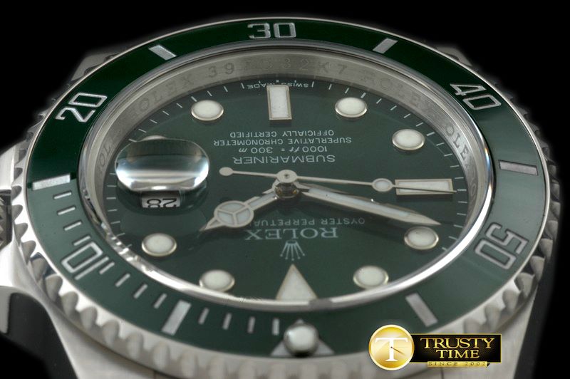 롤렉스 116610LV Green SS Sub A2836 -ROLSUB0141
