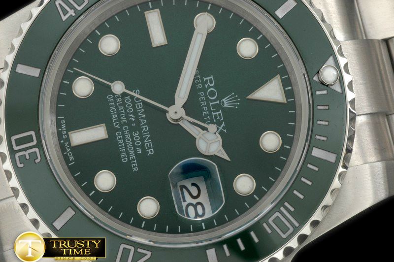 롤렉스 116610LV Green SS Sub A2836 -ROLSUB0141