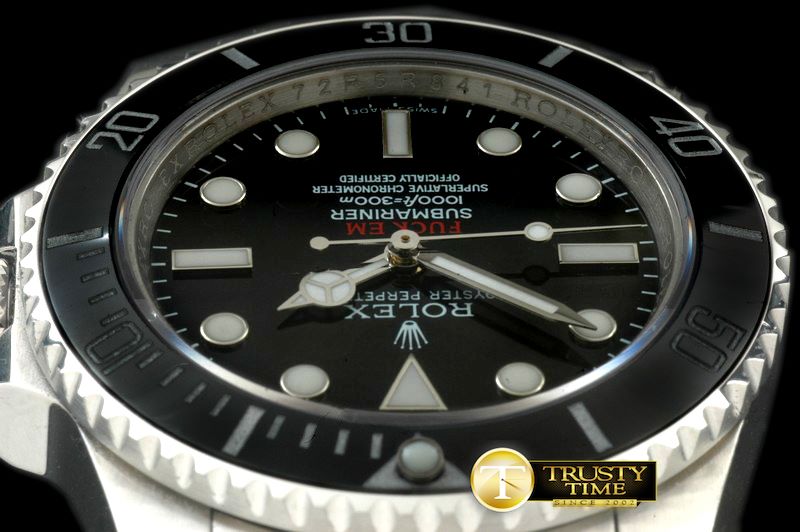 롤렉스 114060 No Date Black SS Sub A2836 -ROLSUB0143