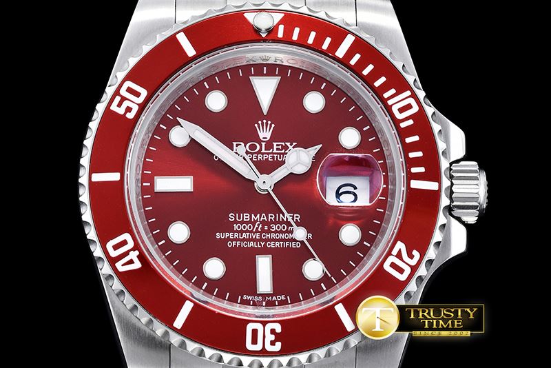 롤렉스 Submariner 116610 Coke Red SS/SS Asia 2836 -ROLSUB0190