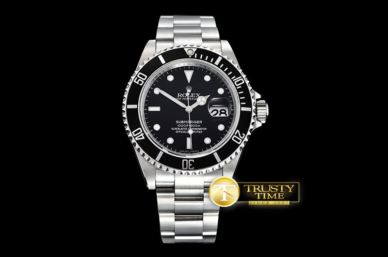 롤렉스 Submariner Ref.16610 SS/SS Black JF A3135 Mod -ROLSUB0220