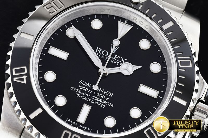 롤렉스 Submariner 114060 SS/SS Cer Bez Black JF SH3130 -ROLSUB0221