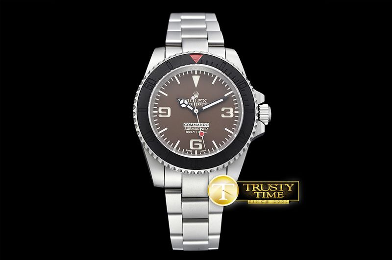 롤렉스 Bamford Commando Submariner SS/SS Brown Asia 2836 -ROLSUB0222B