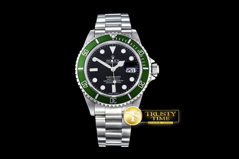 롤렉스 Submariner Ref.16610LV SS/SS Black BP SP A3135 Mod -ROLSUB0225A