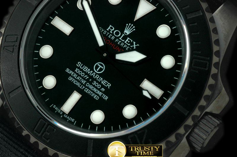 롤렉스 Pro Hunter Military Sub SS/NT Black Asian 2836 -ROLSUB123A