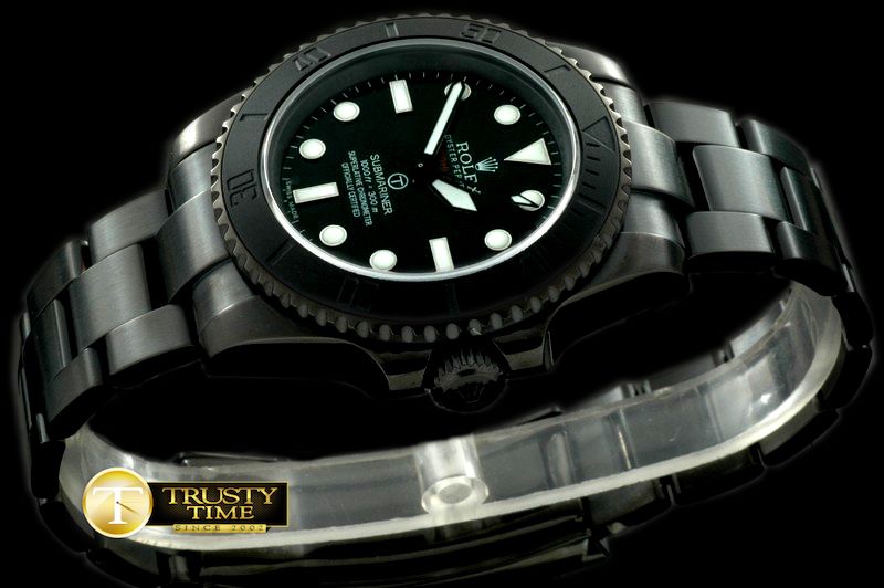 롤렉스 Pro Hunter Military Sub SS/SS Black Asia 2813 -ROLSUB124C