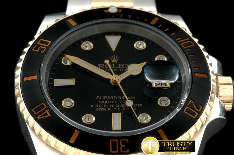 롤렉스 116610 Black TT Sub A3135 -ROLSUB136
