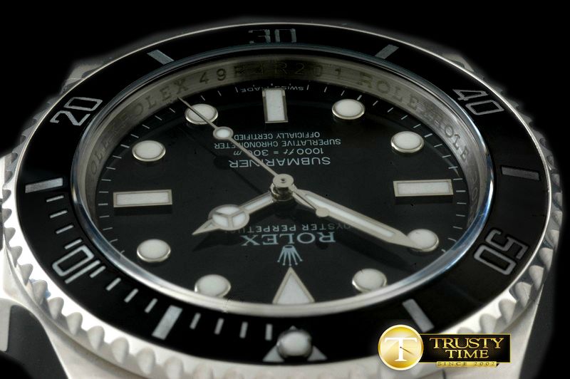 롤렉스 114060 No Date Black SS Sub A2836 -ROLSUB137