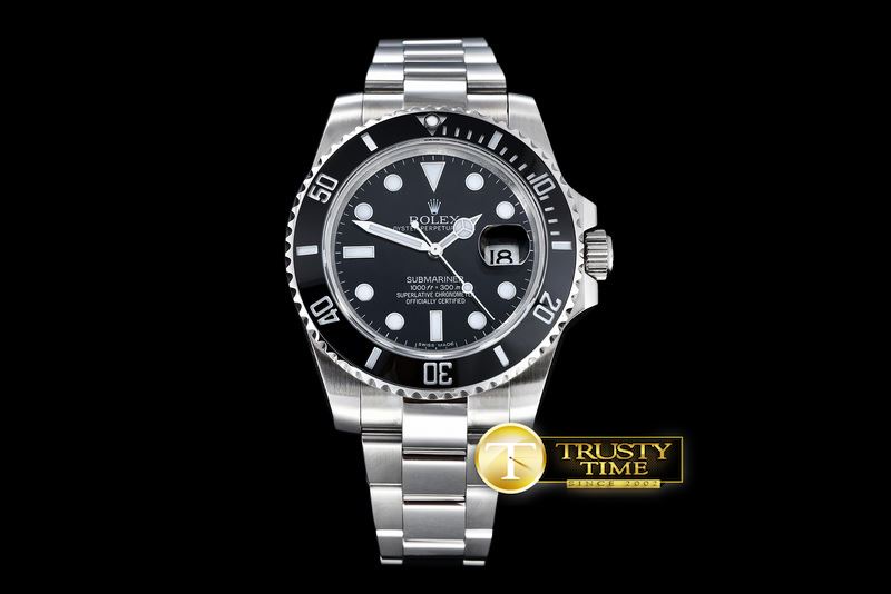 롤렉스 Submariner SS/SS Black BP Ultimate Swiss Eta 2836 -ROLSUB174A