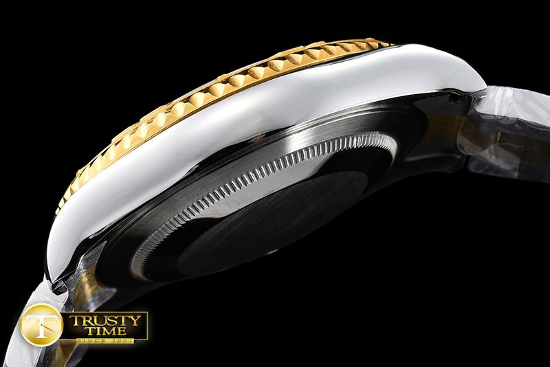 롤렉스 16623 Yachtmaster Men TT Gold JF Asia 2836 -ROLYM094B
