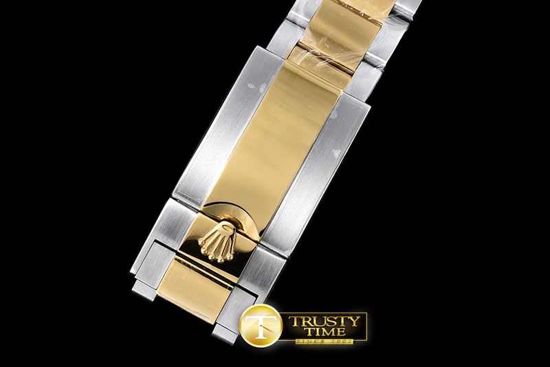 롤렉스 16623 Yachtmaster Men TT Gold JF Asia 2836 -ROLYM094B