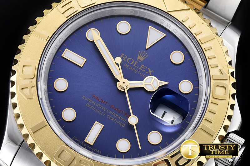 롤렉스 YachtMaster Ref.116623 YG/SS Blue BP A3135 Mod -ROLYM109A
