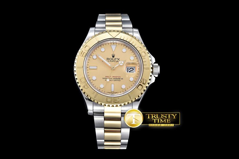 롤렉스 YachtMaster Ref.116623 YG/SS Gold BP A3135 Mod -ROLYM109C