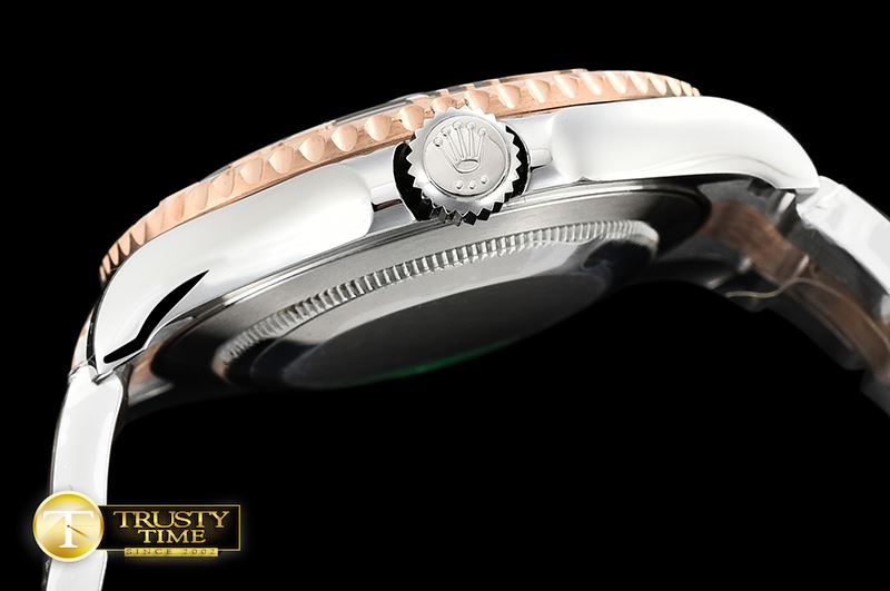롤렉스 YachtMaster 116623 40mm RG/SS Brown ARF Asia 2824 -ROLYM139
