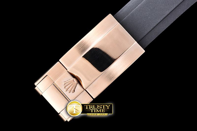 롤렉스 YachtMaster 116655 40mm RG/RU Black BP V2 SP A3135 Mod -ROLYM151