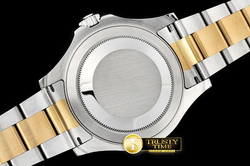 롤렉스 YachtMaster 116613 40mm 904L YG/SS Bwn MOP GMF A3135 -ROLYM156B
