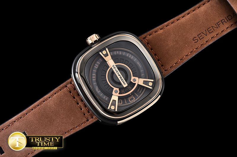세븐프라이데이 SevenFriday M2/02 Automatic PVD/LE Black Jap Miyota -SF028