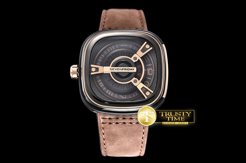 세븐프라이데이 SevenFriday M2/02 Automatic PVD/LE Black Jap Miyota -SF028
