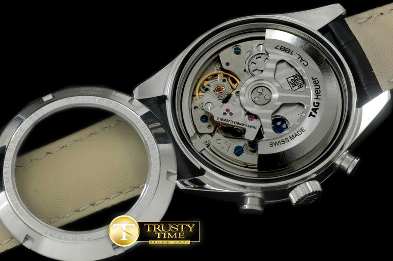 태그호이어 Carrera 1887 Chrono SS/LE Black Asian 7750 28800 -TAG0278