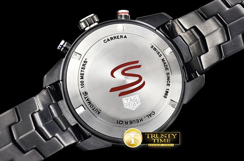 태그호이어 Carrera Senna Edition PVD/PVD Grey/Num VK Quartz -TAG0319B