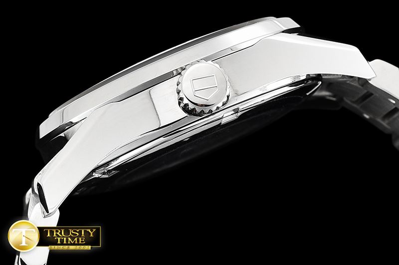 태그호이어 Carrera Calibre 5 Automatic SS/SS Blk/RG ANF Asia 2824 -TAG0323E