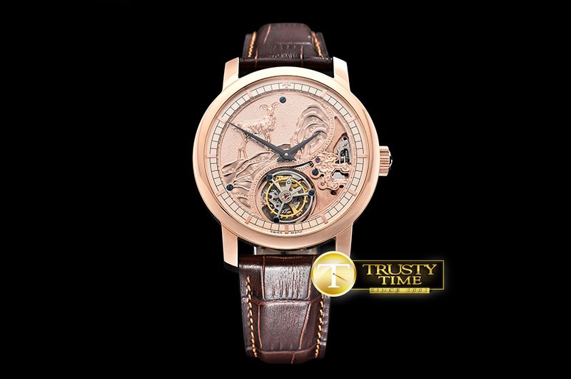바쉐론콘스탄틴 Legend Chinese Zodiac Tourbillon RG/LE Goat Tourb -VC0106H