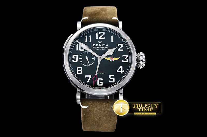 제니스 Pilot Montre Type 20 GMT SS/LE Special Asia 23J -ZEN022A