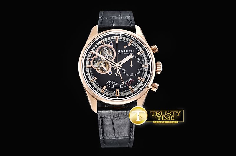 제니스 El Primero Chronomaster RG/LE Black Venus 75 HW -ZEN027B