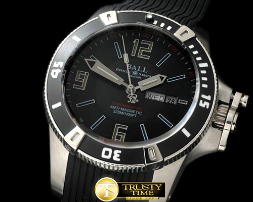  Hydrocarbon DayDate SS/RU Black JMiyota 8205 -BALL001D