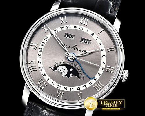 블랑팡 Villeret Complications SS/LE Grey OMF Miyota 9015 Mod -BLP039A