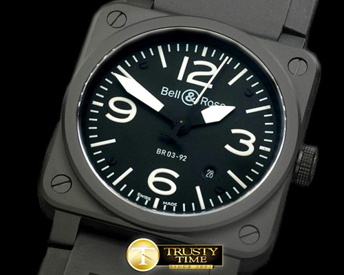 벨&로스 BR0392 PVD/RU Black Jap M9015 -BR078B