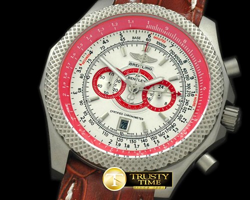 브라이틀링 Bentley SuperSports Chrono SS/LE Wht/Red Jap OS20 Qtz -BSW0159E