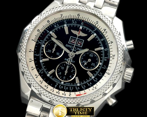 브라이틀링 Bentley 6.75 Big Date SS/SS Black A7750 -BSW0291B
