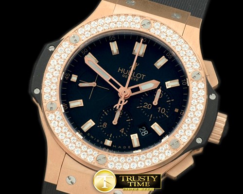 위블로 Big Bang Evolution RG/Diam/LE Blk A7750 28800 -HUB0200