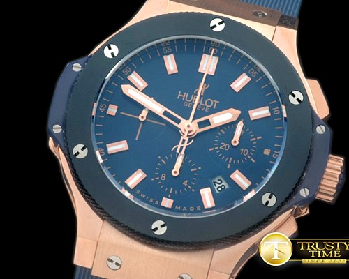 위블로 Big Bang Blue Limited Ed RG/LE CF Blue A7750 -HUB0314