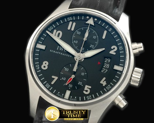 IWC 3878 SS/LE Black 7750 -IWC0240