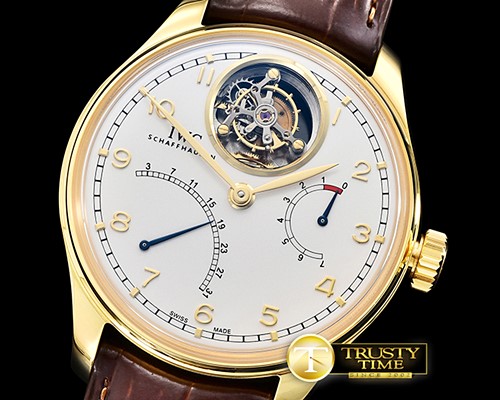IWC Portugese Mystere Tourbillon YG/LE White YLF Tourb -IWC0377B