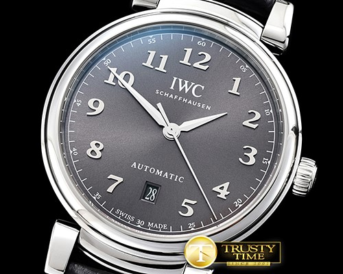 IWC Da Vinci IW356602 SS/LE Grey TWF Asia 2892 -IWC0381A
