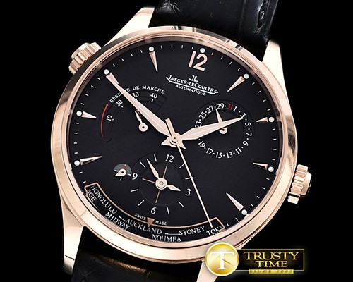 예거 르쿨트르 JL Master Geographic PR RG/LE Black Asia 23J Mod -JL0111A
